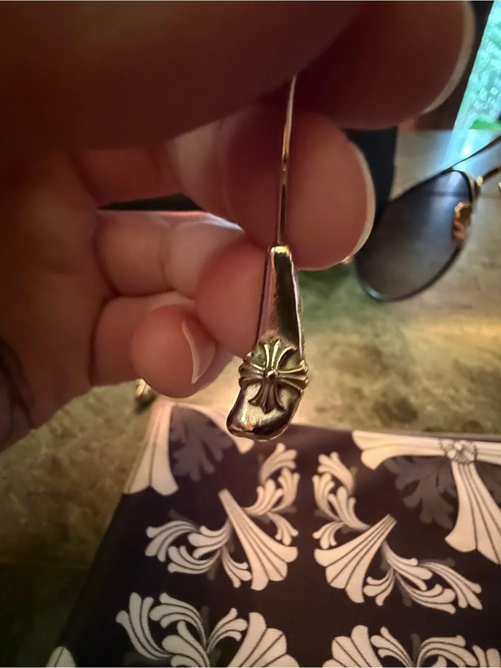 Chrome Hearts Bone Prone V Sunglasses